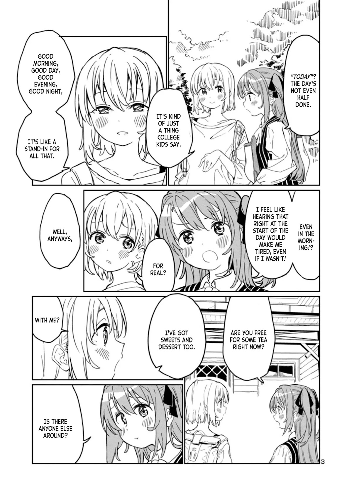 Kamiina Botan, Yoeru Sugata wa Yuri no Hana. Chapter 2 page 3 - Chapter 2: #2