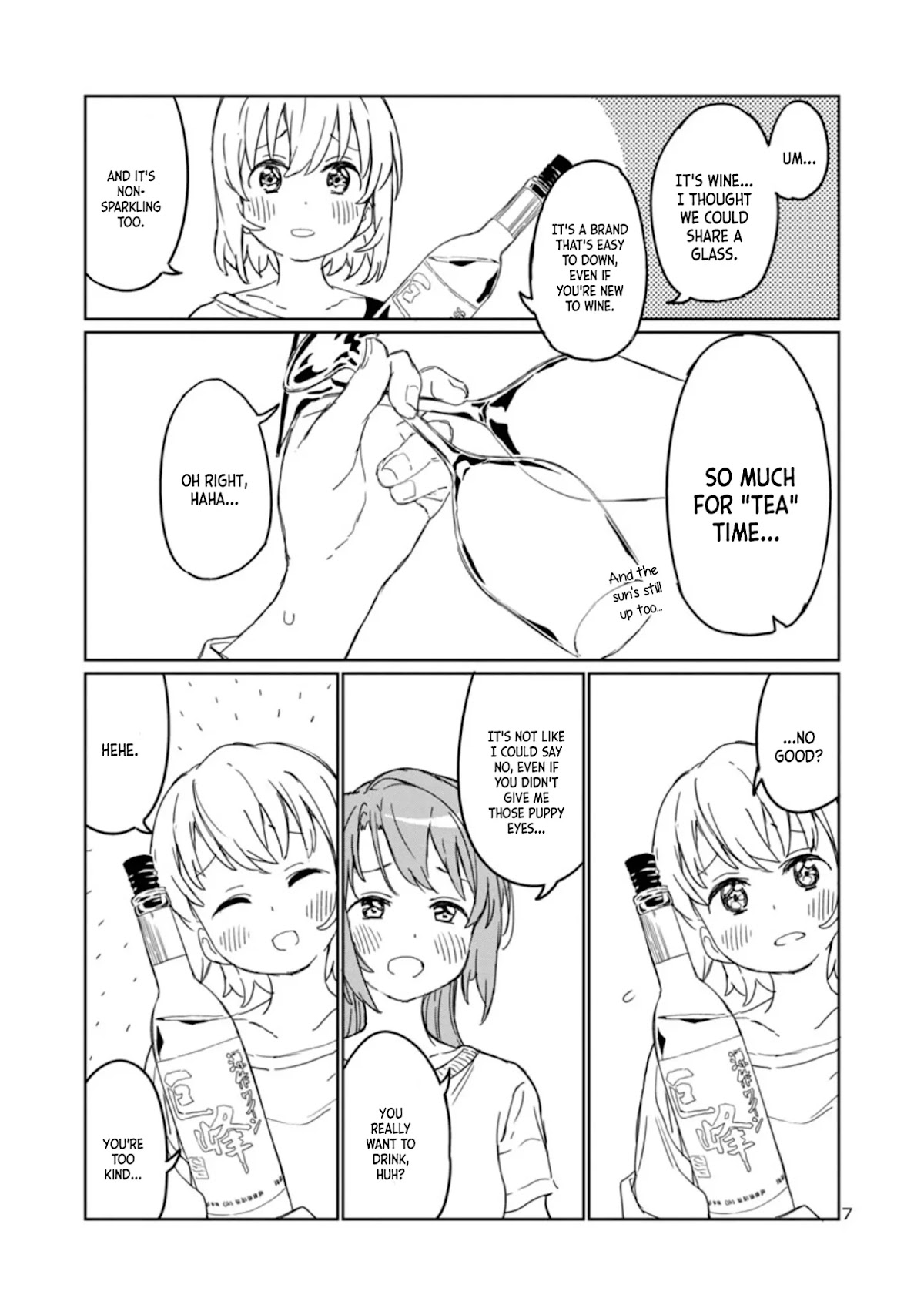 Kamiina Botan, Yoeru Sugata wa Yuri no Hana. Chapter 2 page 7 - Chapter 2: #2