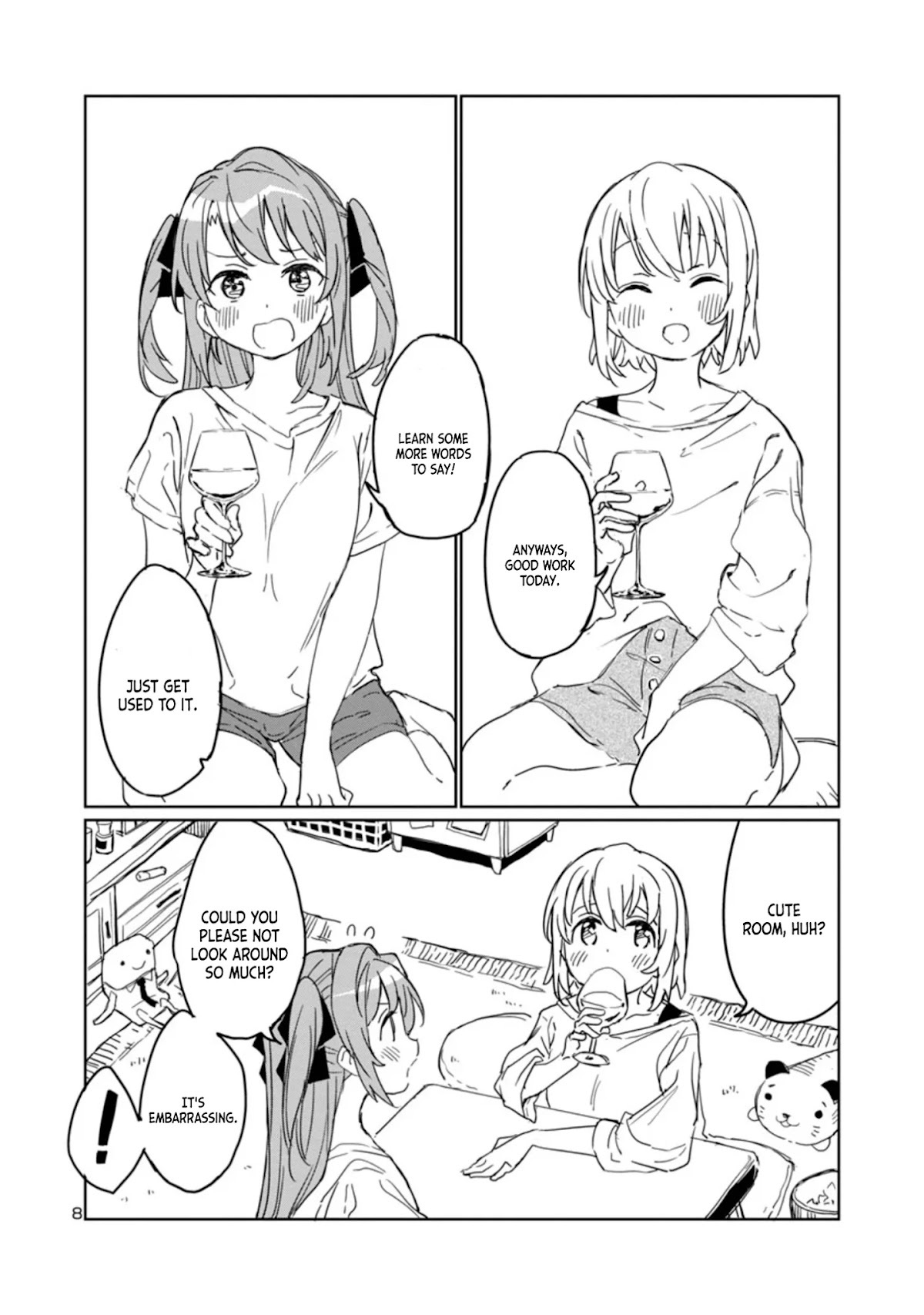 Kamiina Botan, Yoeru Sugata wa Yuri no Hana. Chapter 2 page 8 - Chapter 2: #2