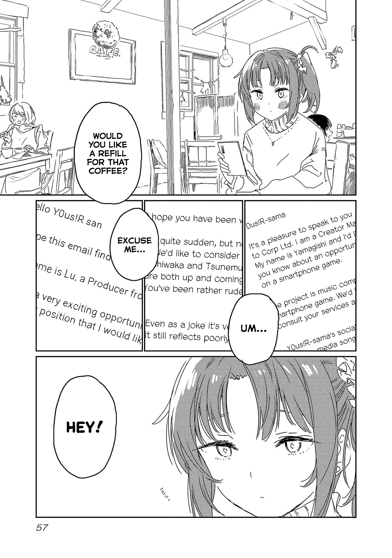 Kamiina Botan, Yoeru Sugata wa Yuri no Hana. Chapter 22 page 5 - Chapter 22