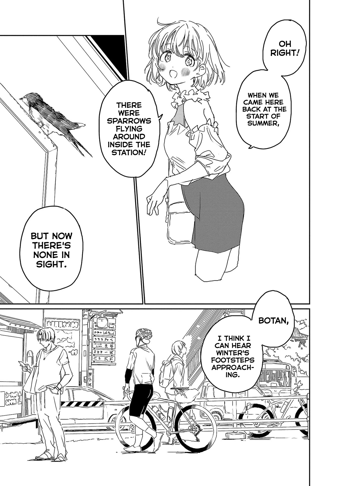 Kamiina Botan, Yoeru Sugata wa Yuri no Hana. Chapter 24 page 3 - Chapter 24
