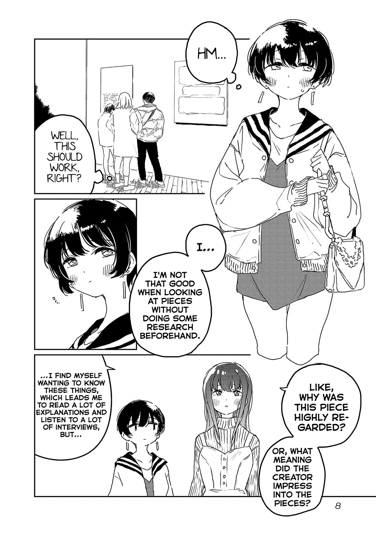 Kamiina Botan, Yoeru Sugata wa Yuri no Hana. Chapter 28 page 7 - Chapter 28