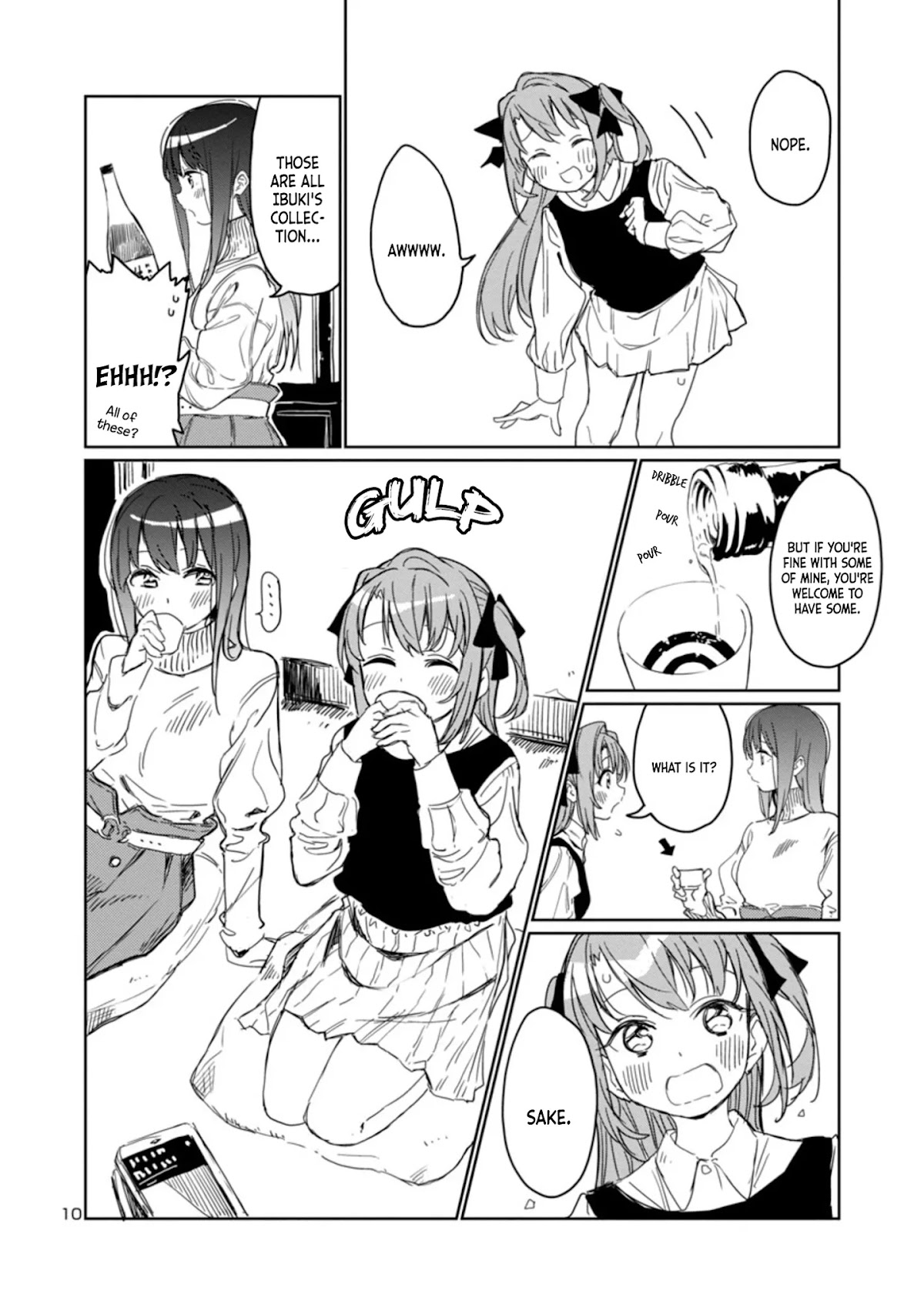 Kamiina Botan, Yoeru Sugata wa Yuri no Hana. Chapter 3 page 10 - Chapter 3: #3