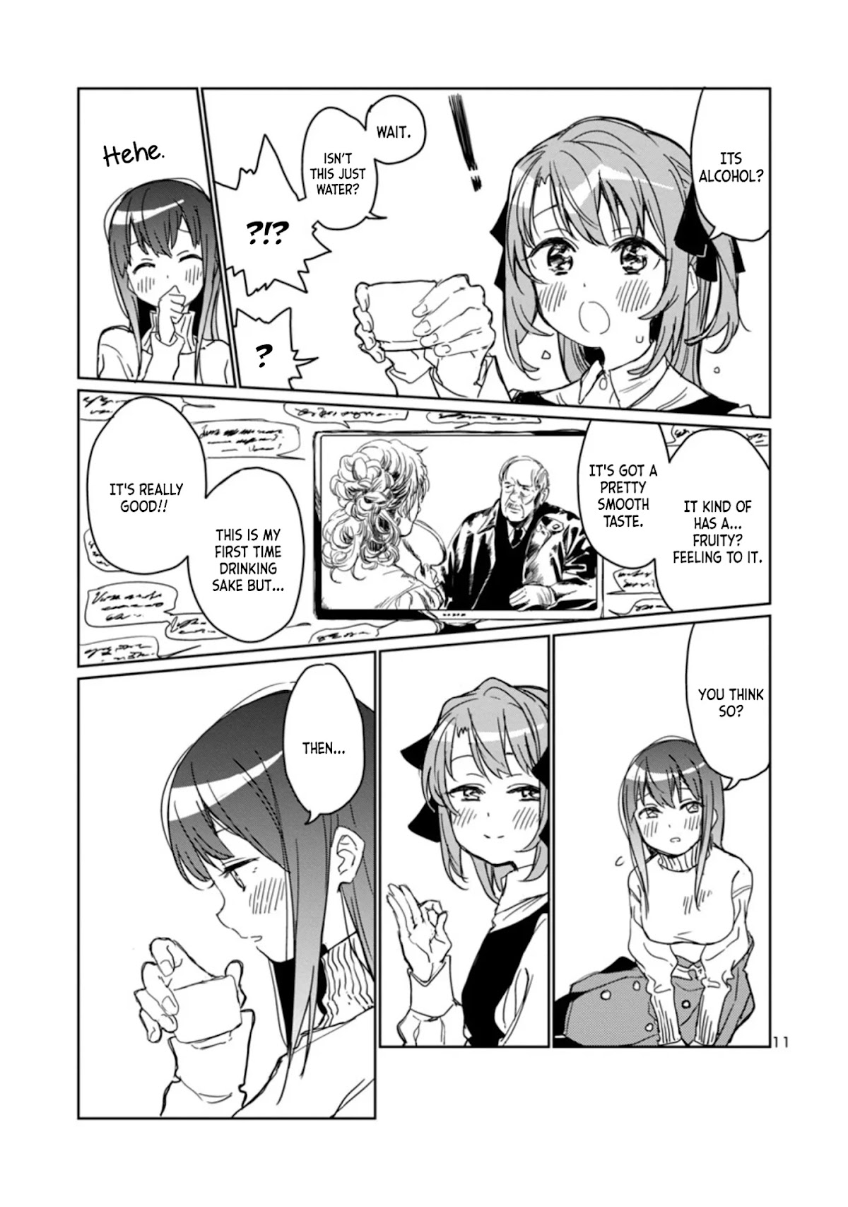 Kamiina Botan, Yoeru Sugata wa Yuri no Hana. Chapter 3 page 11 - Chapter 3: #3