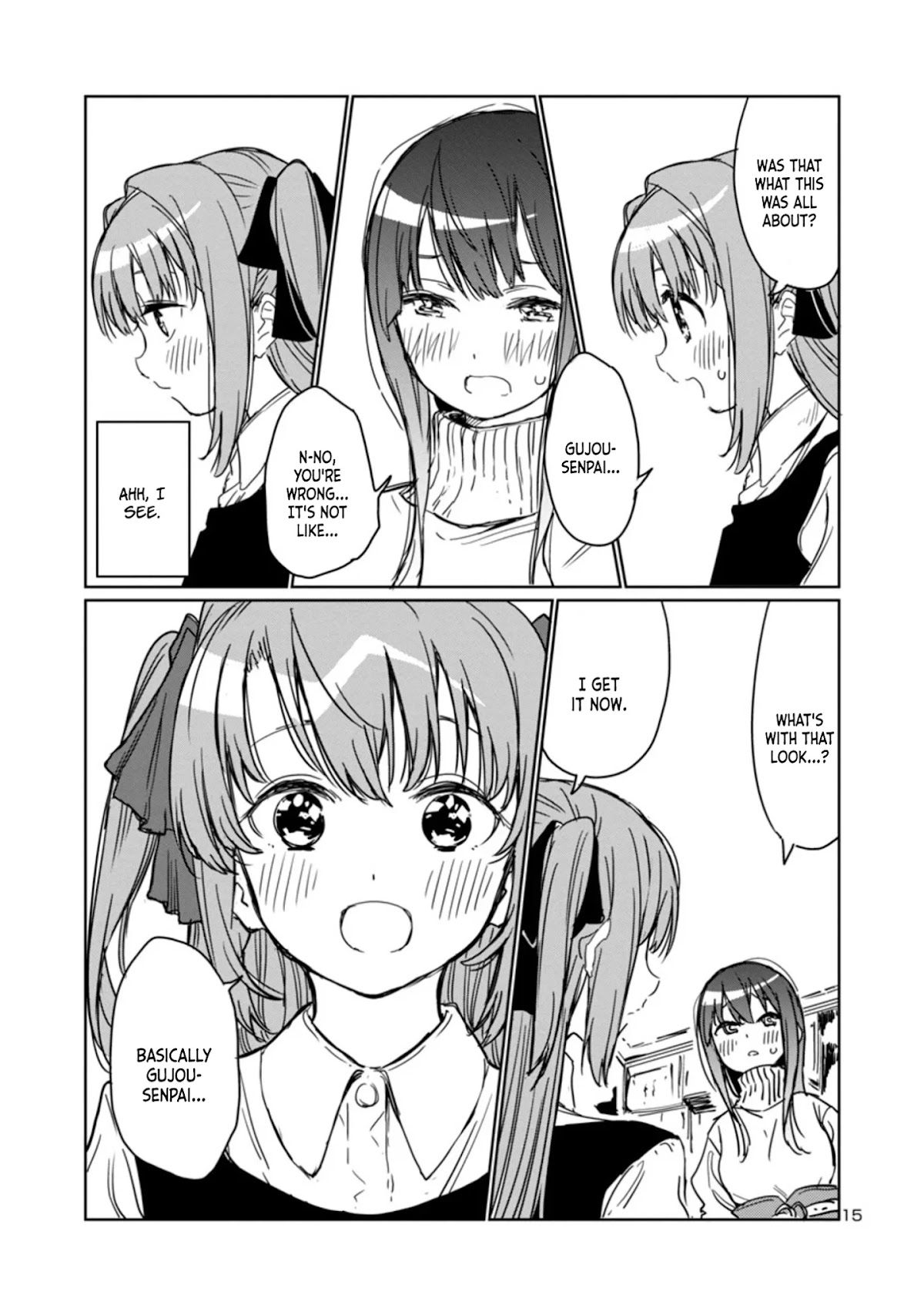 Kamiina Botan, Yoeru Sugata wa Yuri no Hana. Chapter 3 page 15 - Chapter 3: #3