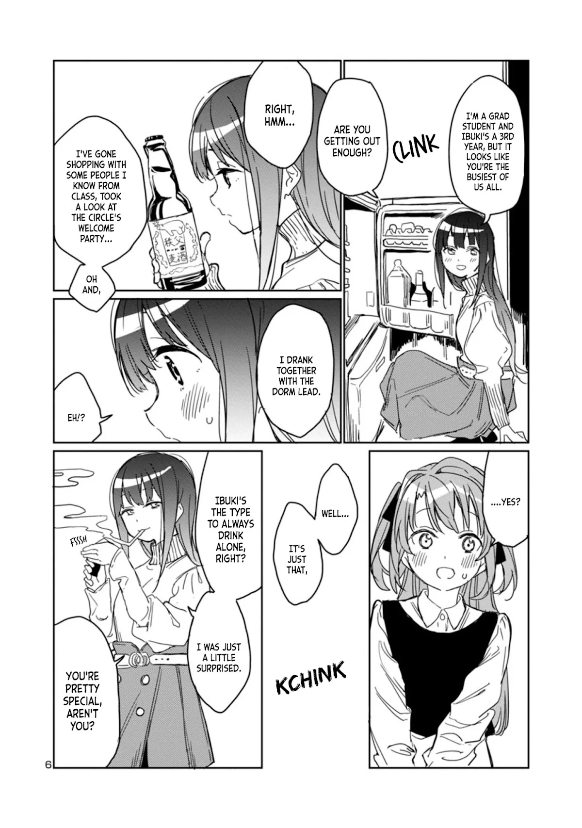 Kamiina Botan, Yoeru Sugata wa Yuri no Hana. Chapter 3 page 6 - Chapter 3: #3