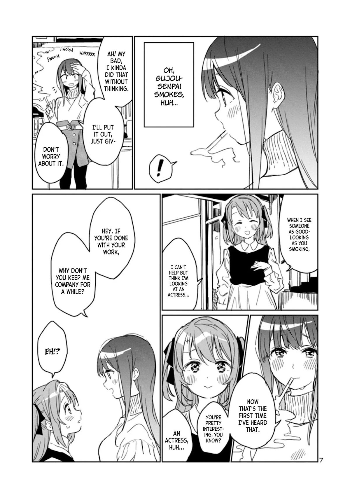 Kamiina Botan, Yoeru Sugata wa Yuri no Hana. Chapter 3 page 7 - Chapter 3: #3