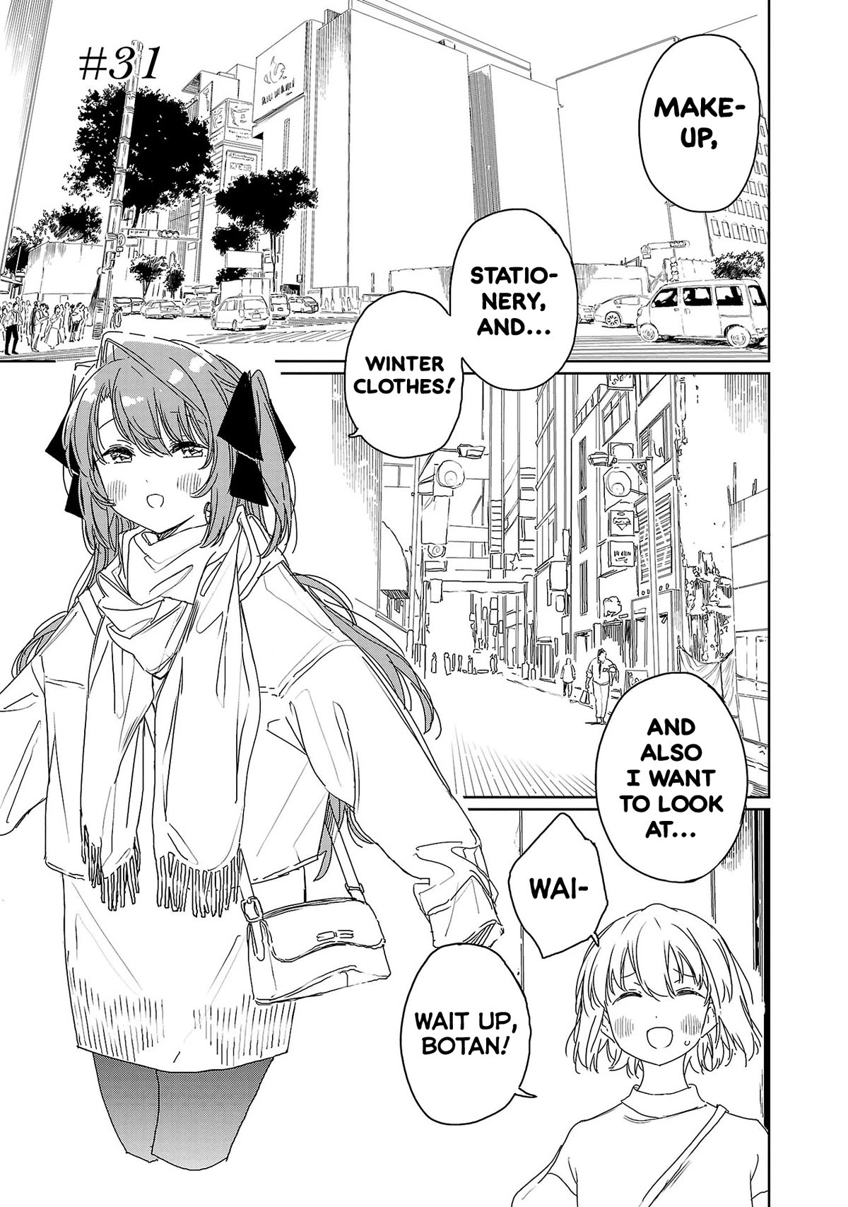 Kamiina Botan, Yoeru Sugata wa Yuri no Hana. Chapter 31 page 1 - Chapter 31