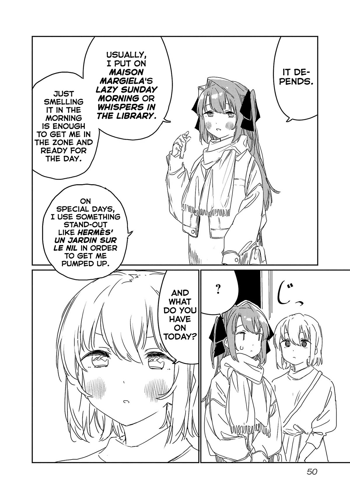 Kamiina Botan, Yoeru Sugata wa Yuri no Hana. Chapter 31 page 8 - Chapter 31