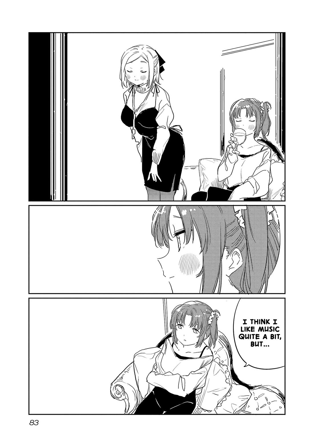 Kamiina Botan, Yoeru Sugata wa Yuri no Hana. Chapter 34 page 3 - Chapter 34