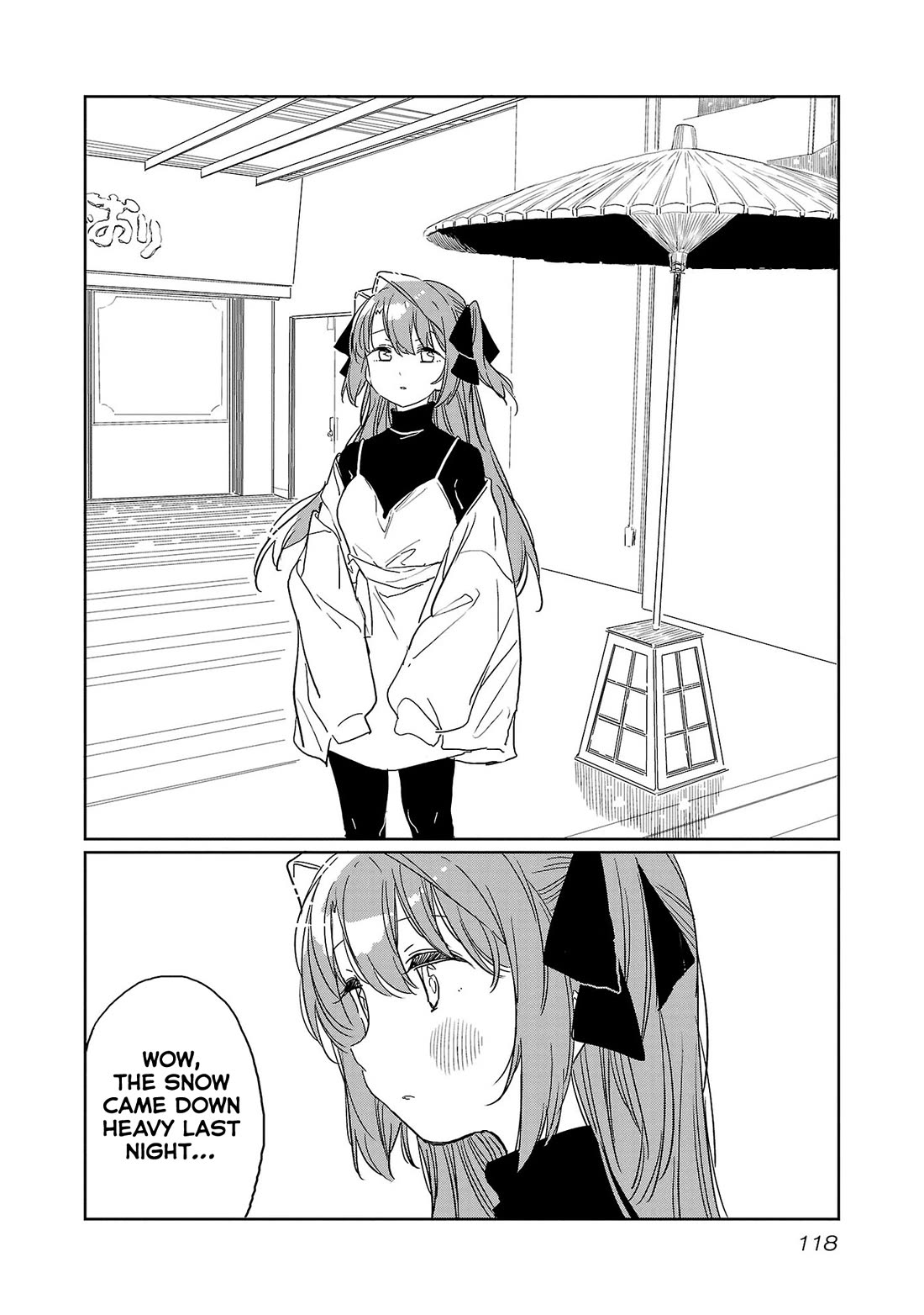 Kamiina Botan, Yoeru Sugata wa Yuri no Hana. Chapter 37 page 2 - Chapter 37
