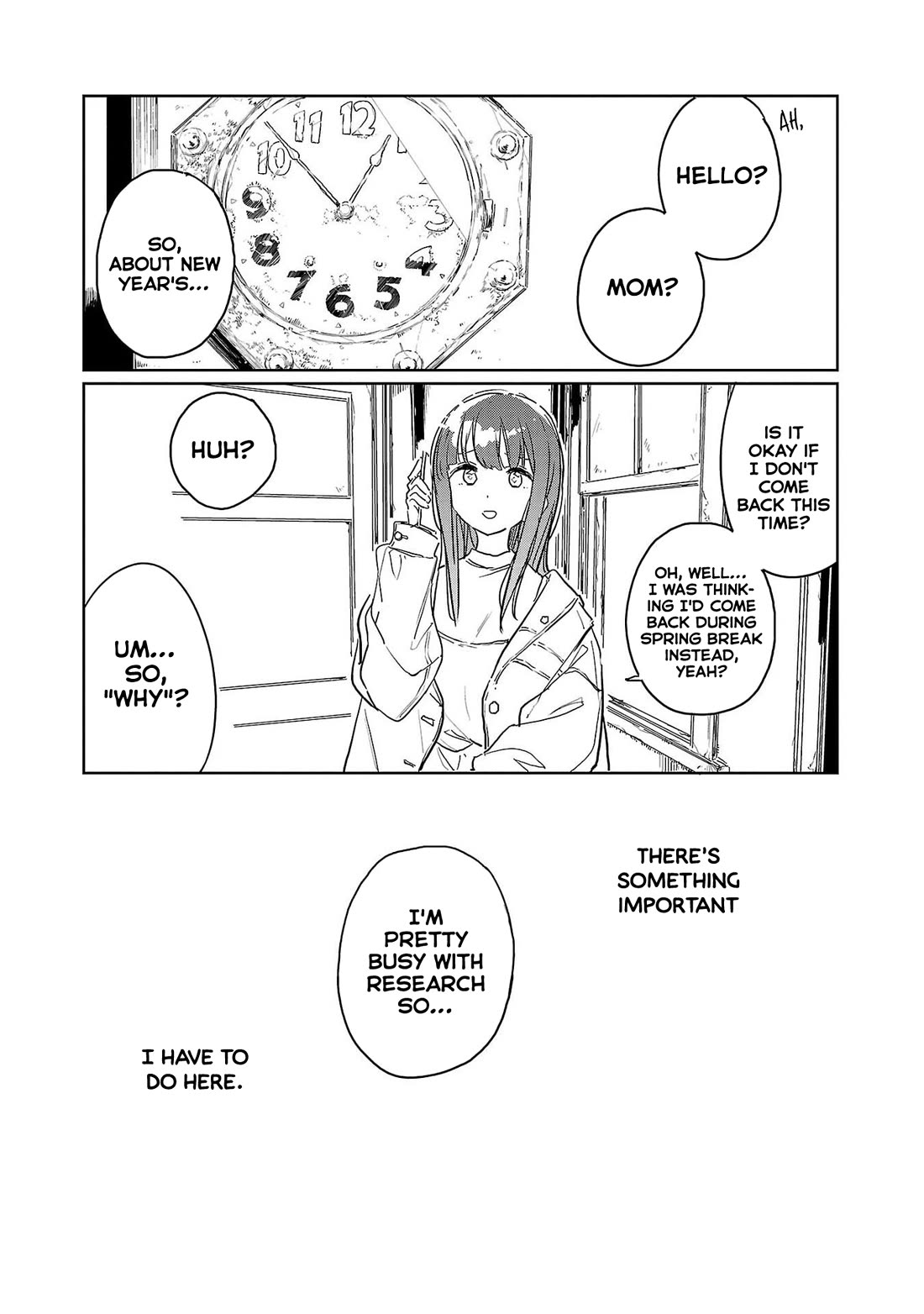 Kamiina Botan, Yoeru Sugata wa Yuri no Hana. Chapter 39 page 4 - Chapter 39