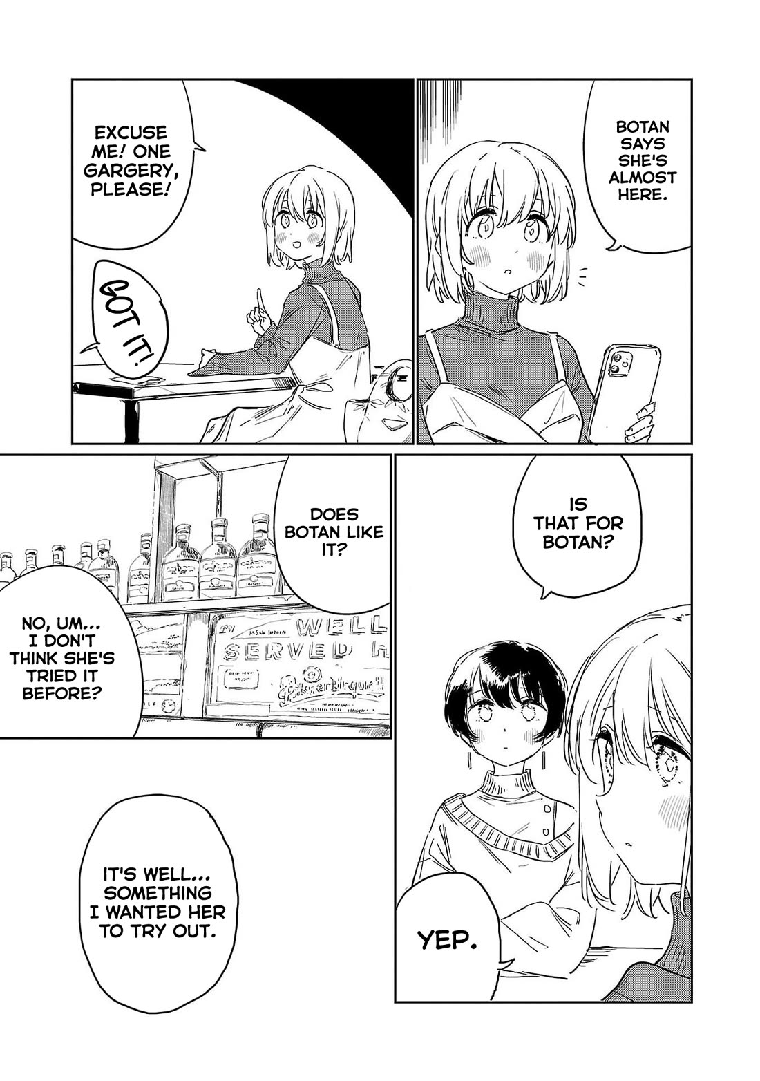 Kamiina Botan, Yoeru Sugata wa Yuri no Hana. Chapter 39 page 9 - Chapter 39