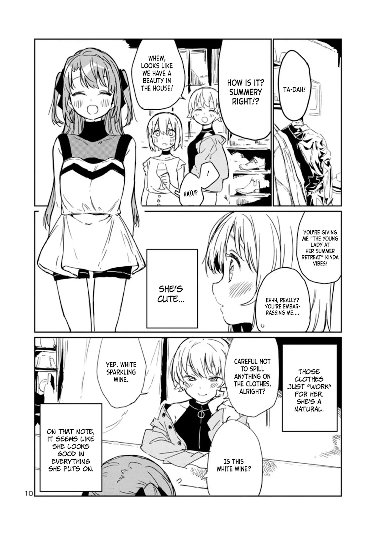 Kamiina Botan, Yoeru Sugata wa Yuri no Hana. Chapter 4 page 10 - Chapter 4: #4