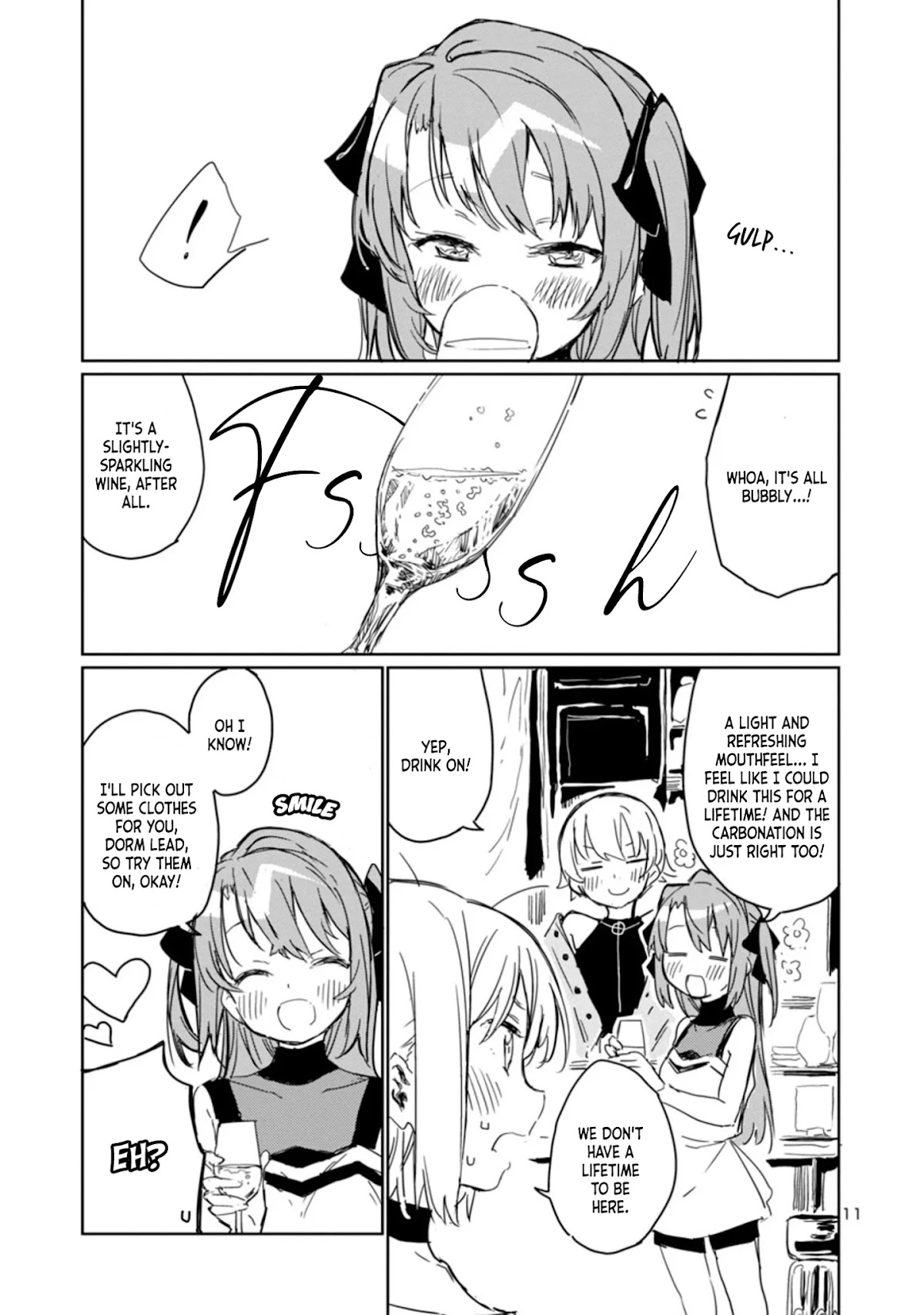 Kamiina Botan, Yoeru Sugata wa Yuri no Hana. Chapter 4 page 11 - Chapter 4: #4