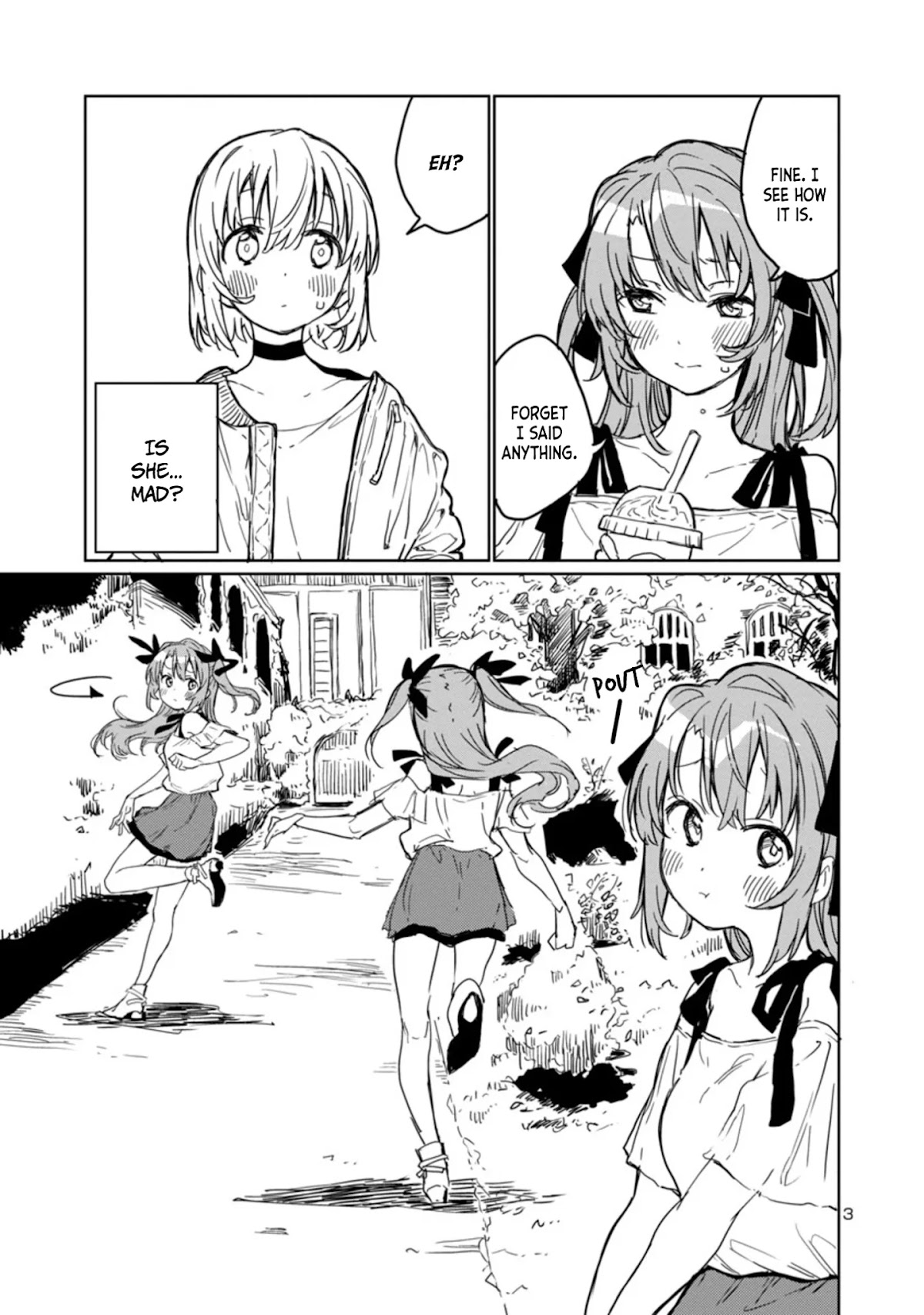 Kamiina Botan, Yoeru Sugata wa Yuri no Hana. Chapter 4 page 3 - Chapter 4: #4