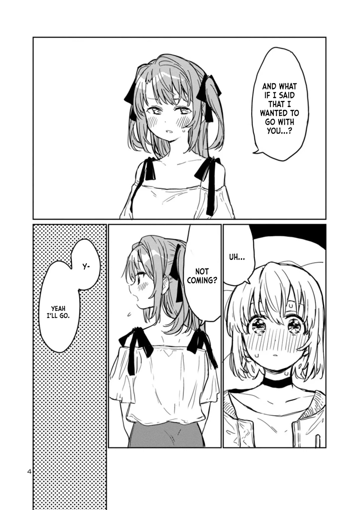 Kamiina Botan, Yoeru Sugata wa Yuri no Hana. Chapter 4 page 4 - Chapter 4: #4
