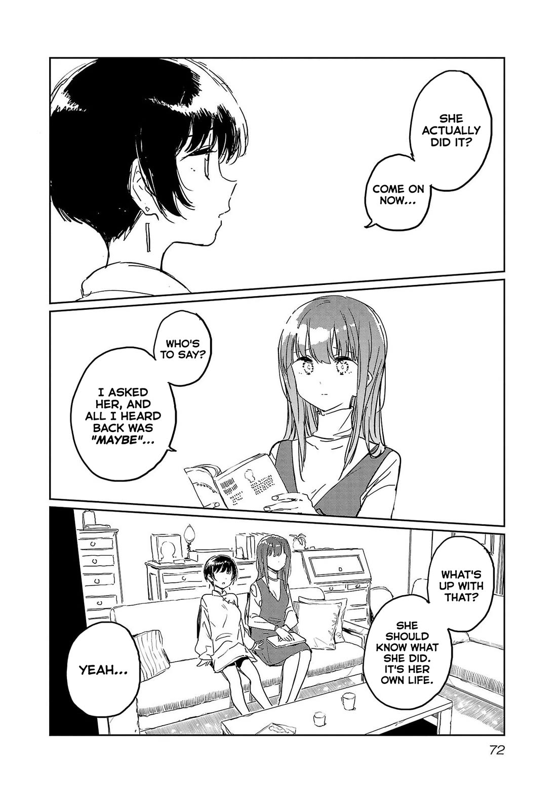 Kamiina Botan, Yoeru Sugata wa Yuri no Hana. Chapter 44 page 4 - Chapter 44