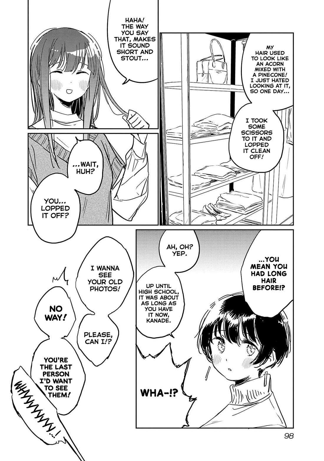 Kamiina Botan, Yoeru Sugata wa Yuri no Hana. Chapter 46 page 6 - Chapter 46