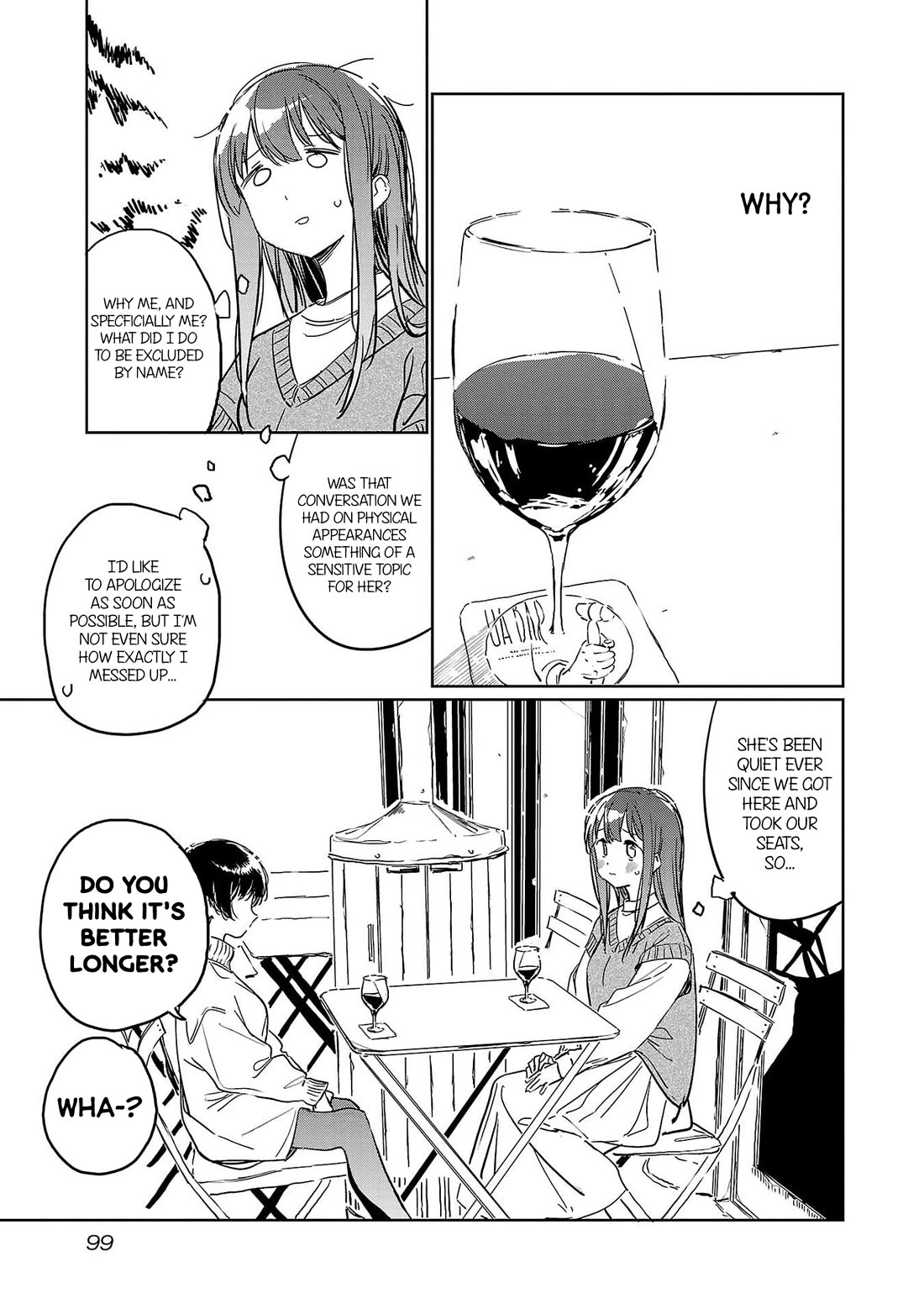 Kamiina Botan, Yoeru Sugata wa Yuri no Hana. Chapter 46 page 7 - Chapter 46