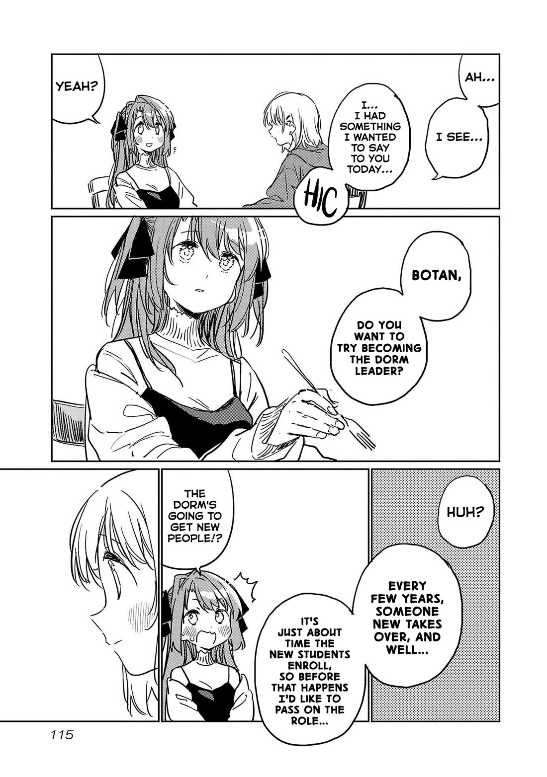 Kamiina Botan, Yoeru Sugata wa Yuri no Hana. Chapter 47 page 11 - Chapter 47