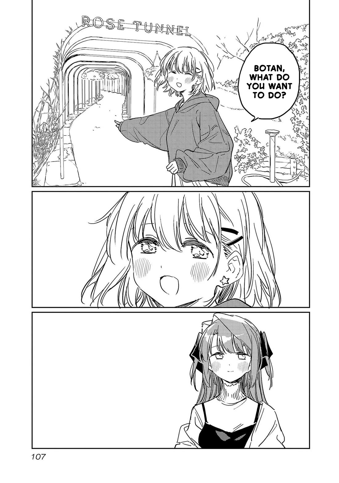 Kamiina Botan, Yoeru Sugata wa Yuri no Hana. Chapter 47 page 3 - Chapter 47