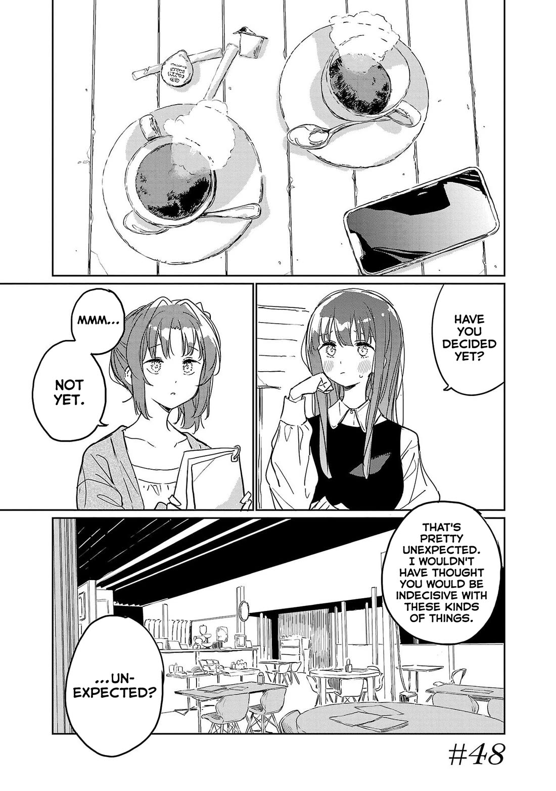 Kamiina Botan, Yoeru Sugata wa Yuri no Hana. Chapter 48 page 1 - Chapter 48