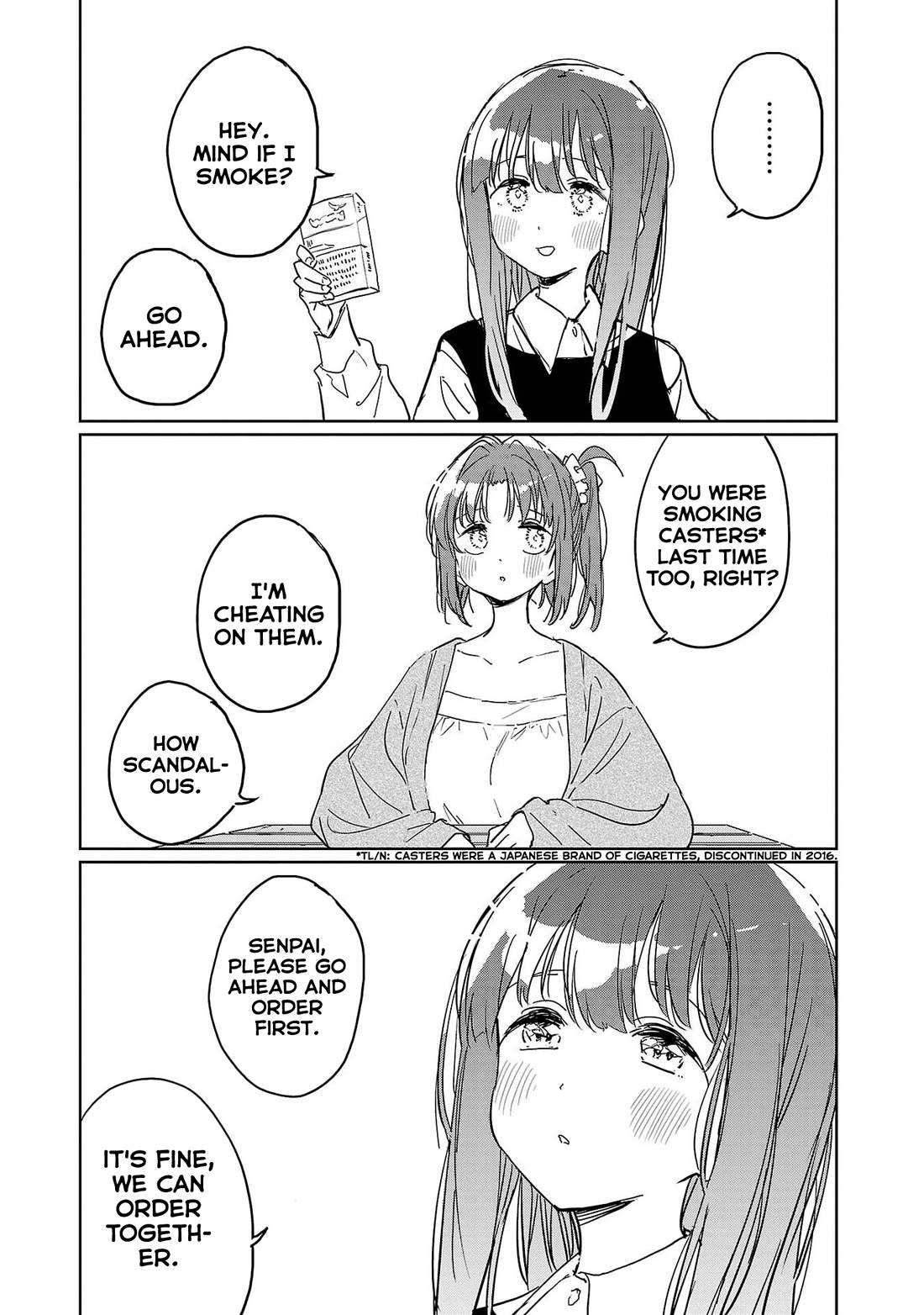 Kamiina Botan, Yoeru Sugata wa Yuri no Hana. Chapter 48 page 2 - Chapter 48