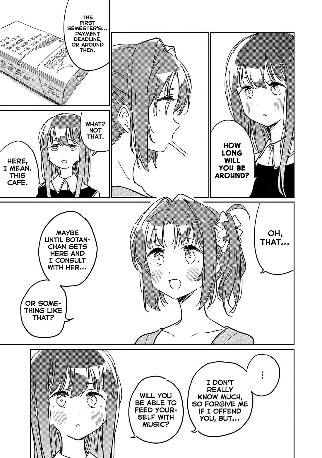 Kamiina Botan, Yoeru Sugata wa Yuri no Hana. Chapter 48 page 5 - Chapter 48