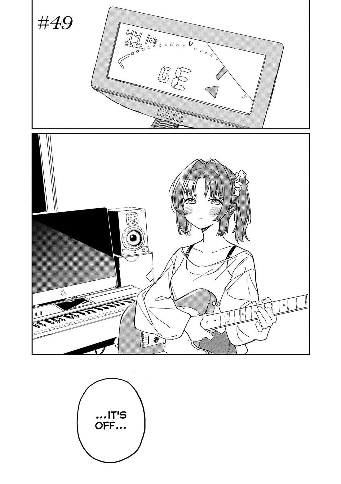 Kamiina Botan, Yoeru Sugata wa Yuri no Hana. Chapter 49 page 1 - Chapter 49