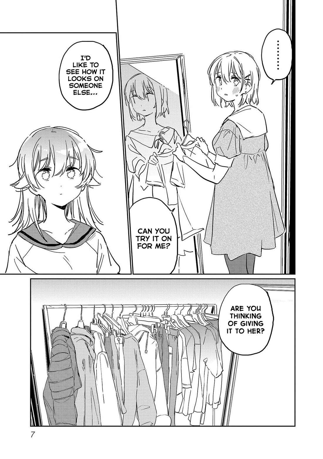 Kamiina Botan, Yoeru Sugata wa Yuri no Hana. Chapter 50 page 7 - Chapter 50