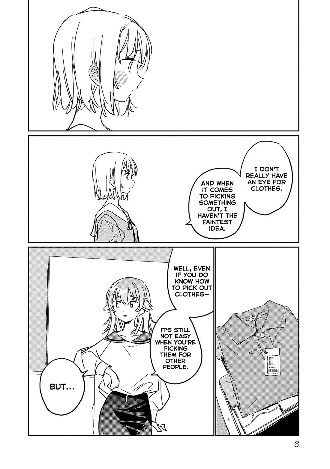 Kamiina Botan, Yoeru Sugata wa Yuri no Hana. Chapter 50 page 8 - Chapter 50