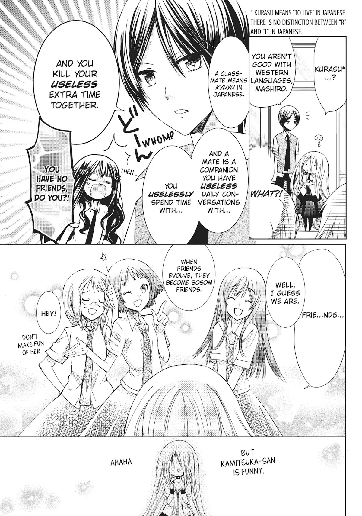 Kamikami Kaeshi Chapter 16 page 11 - Chapter 16: Friends