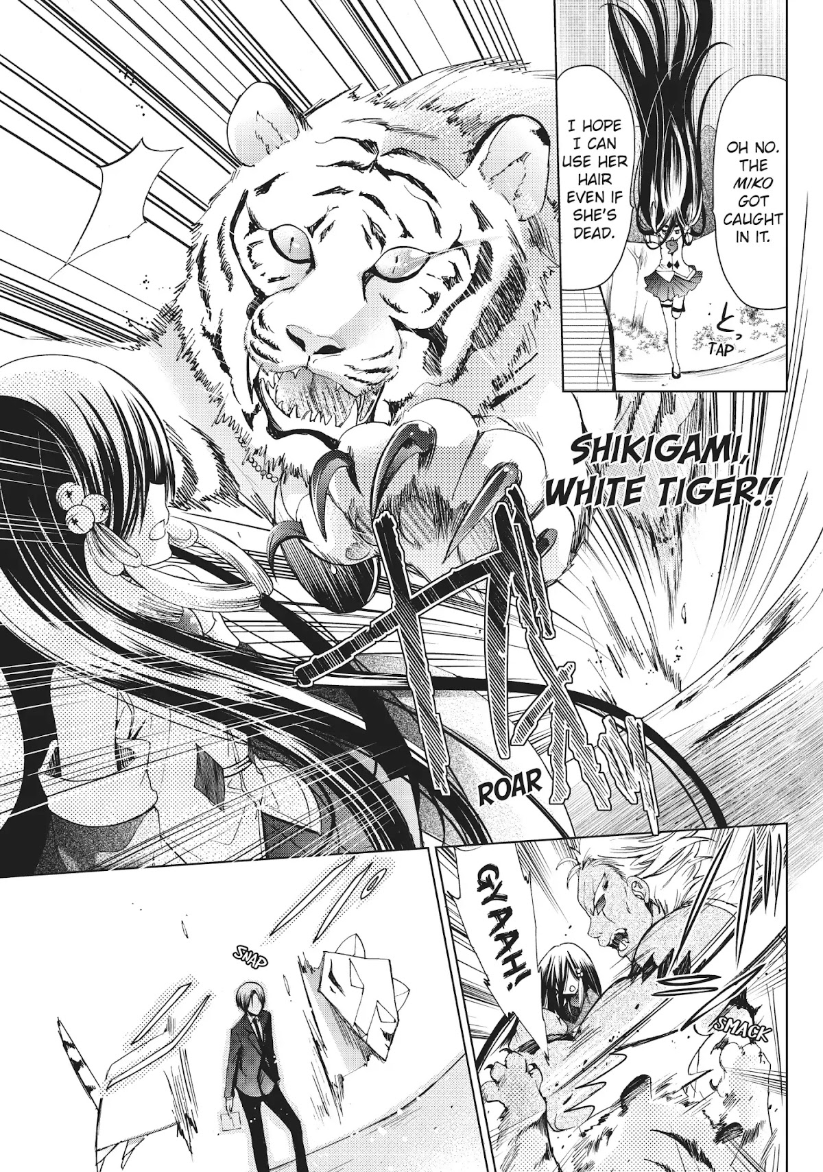 Kamikami Kaeshi Chapter 18 page 15 - Chapter 18: The Hero of the White Swan