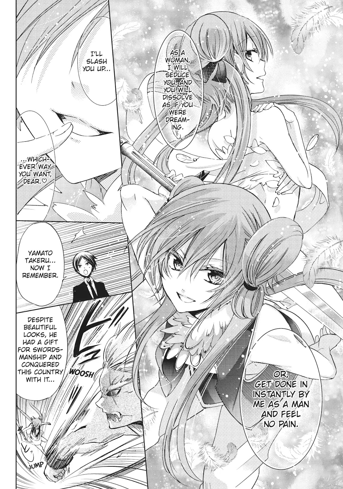 Kamikami Kaeshi Chapter 18 page 22 - Chapter 18: The Hero of the White Swan