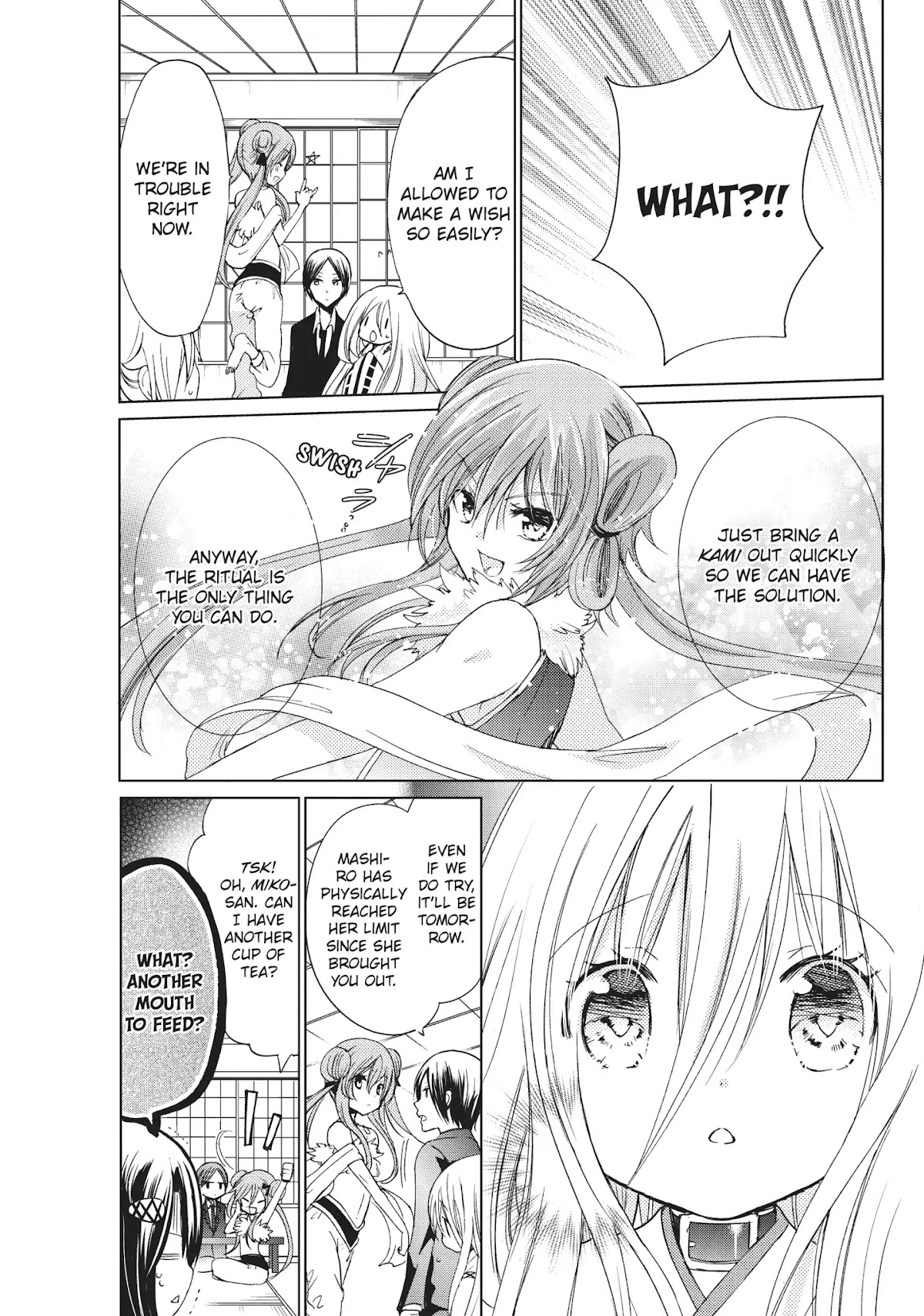 Kamikami Kaeshi Chapter 19 page 11 - Chapter 19: Kiss