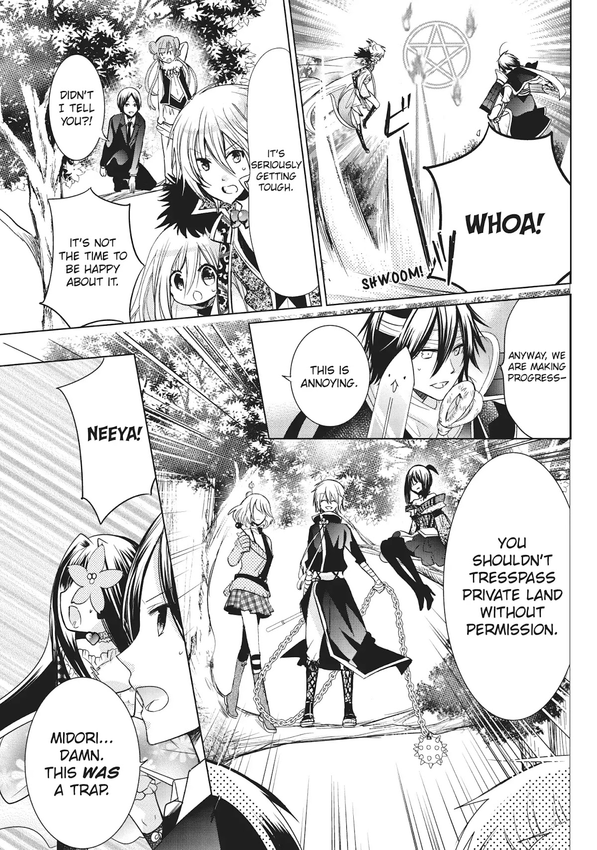 Kamikami Kaeshi Chapter 20 page 19 - Chapter 20: The Mountain Guarded by Kekkai Barriers
