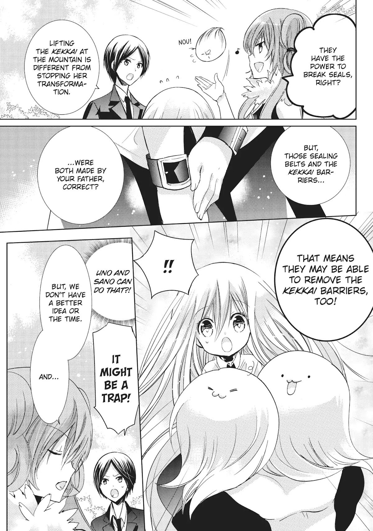 Kamikami Kaeshi Chapter 20 page 9 - Chapter 20: The Mountain Guarded by Kekkai Barriers