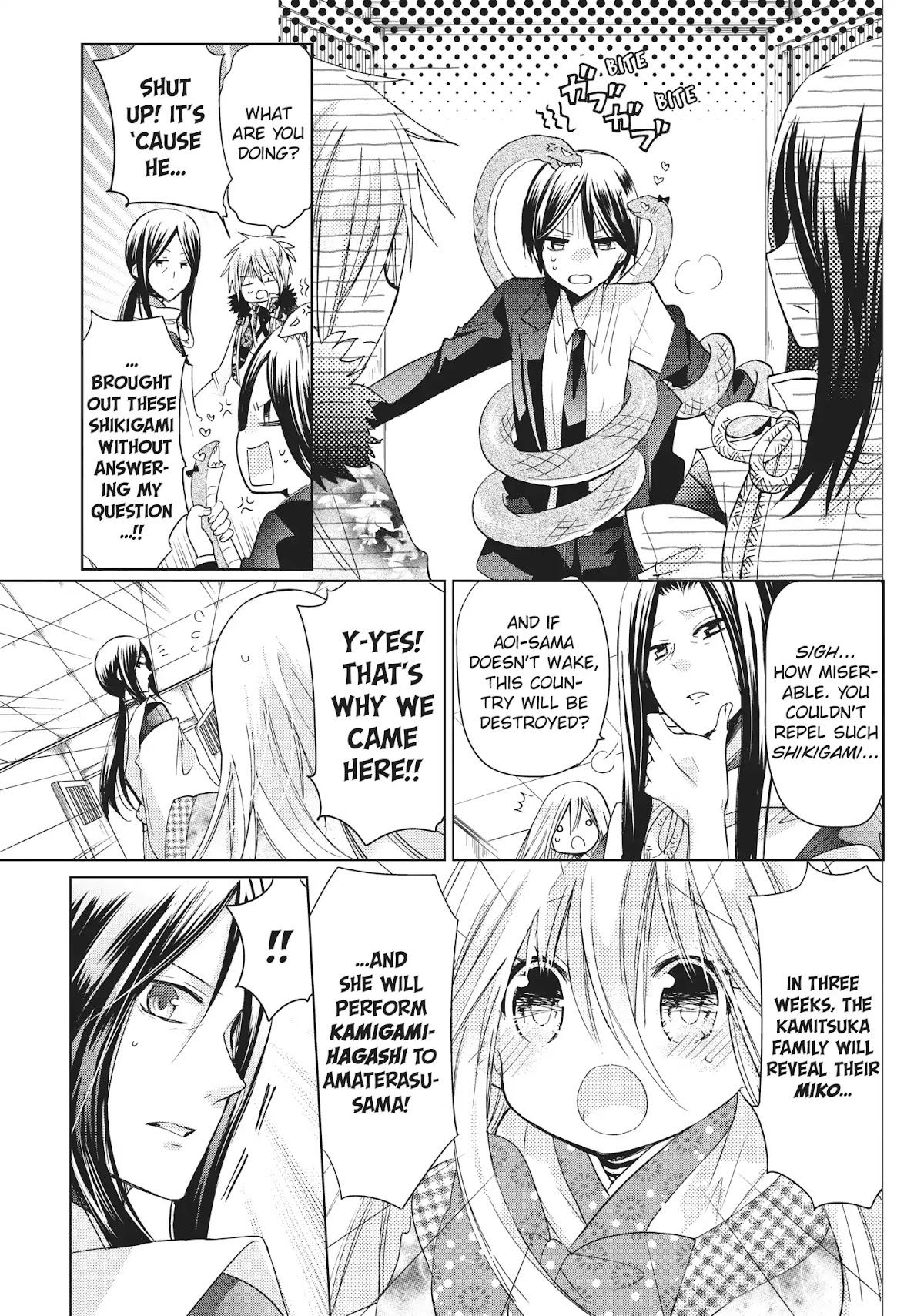 Kamikami Kaeshi Chapter 22 page 17 - Chapter 22: A Mother's Prayer
