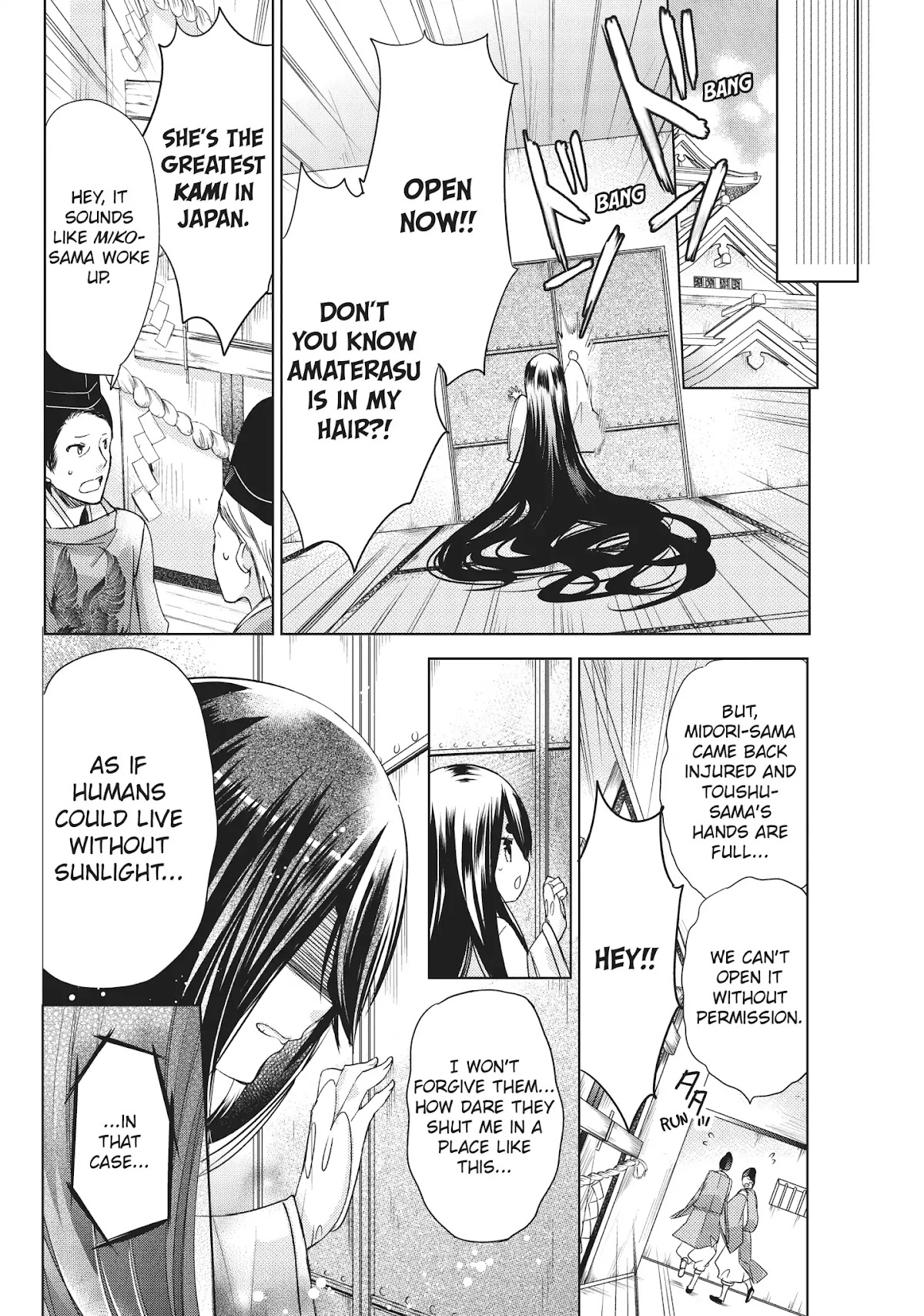 Kamikami Kaeshi Chapter 22 page 34 - Chapter 22: A Mother's Prayer