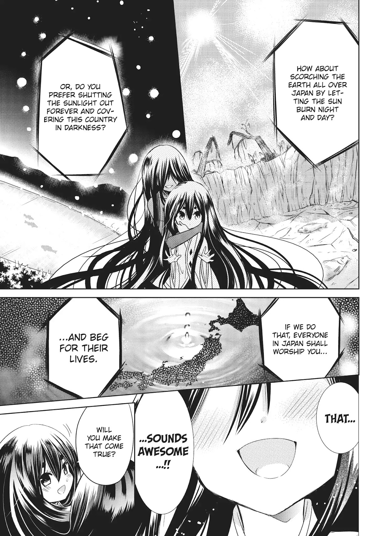 Kamikami Kaeshi Chapter 22 page 35 - Chapter 22: A Mother's Prayer