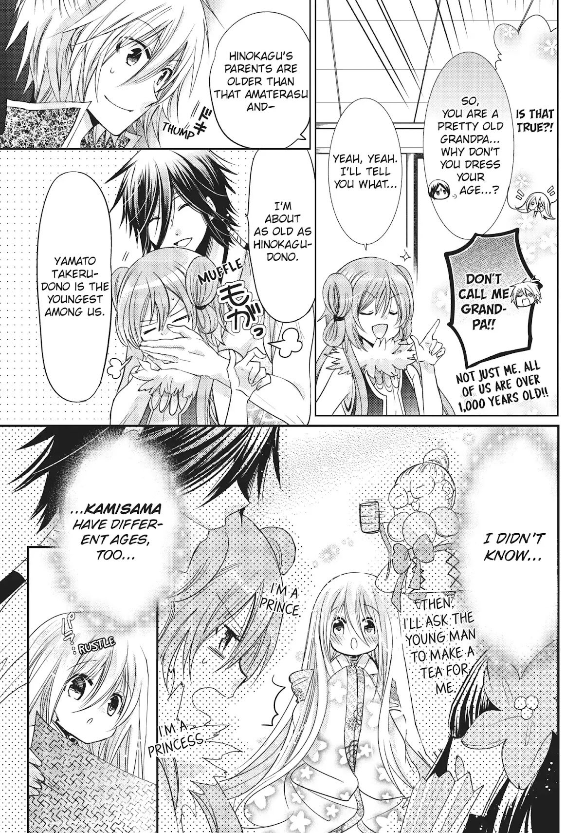 Kamikami Kaeshi Chapter 23 page 9 - Chapter 23: Takemika's Wish