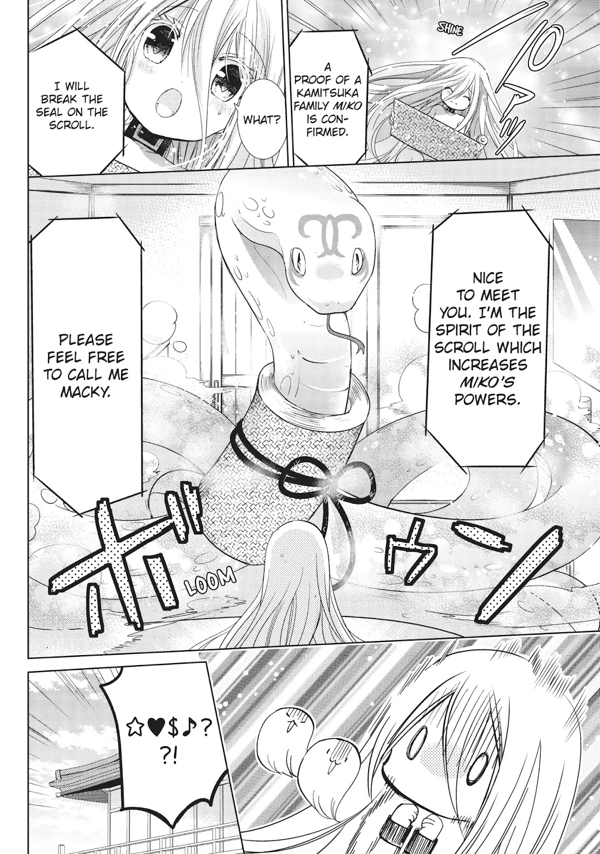 Kamikami Kaeshi Chapter 24 page 14 - Chapter 24: The Spirit of a Scroll