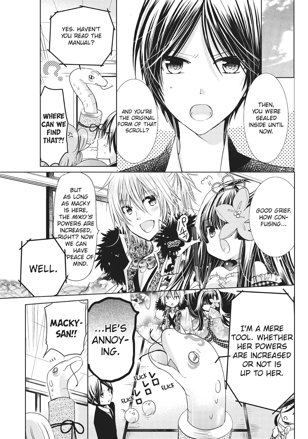Kamikami Kaeshi Chapter 24 page 15 - Chapter 24: The Spirit of a Scroll