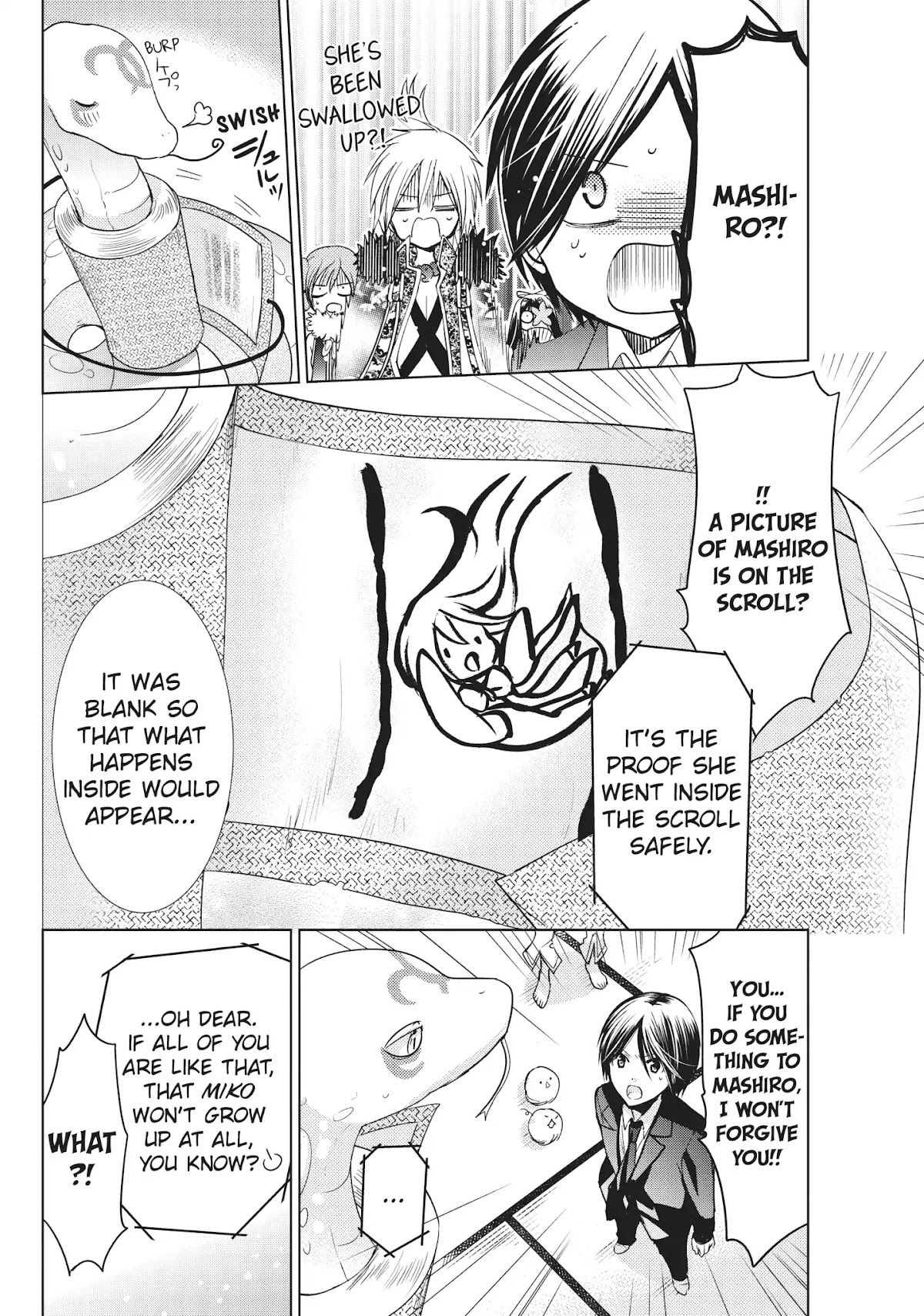 Kamikami Kaeshi Chapter 24 page 22 - Chapter 24: The Spirit of a Scroll