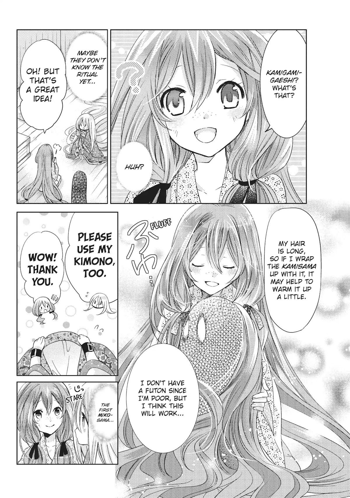 Kamikami Kaeshi Chapter 25 page 10 - Chapter 25: The First Miko