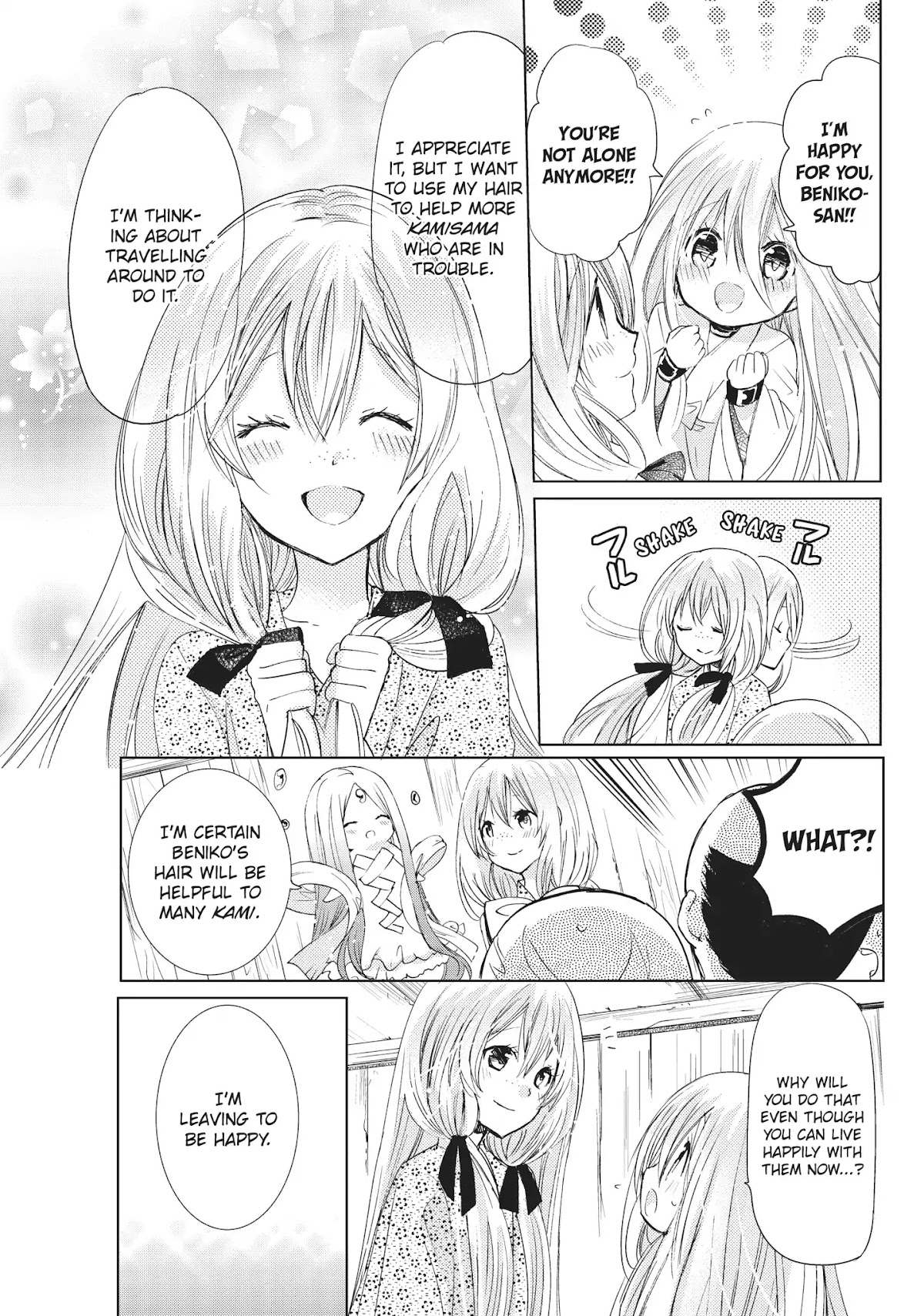 Kamikami Kaeshi Chapter 25 page 23 - Chapter 25: The First Miko