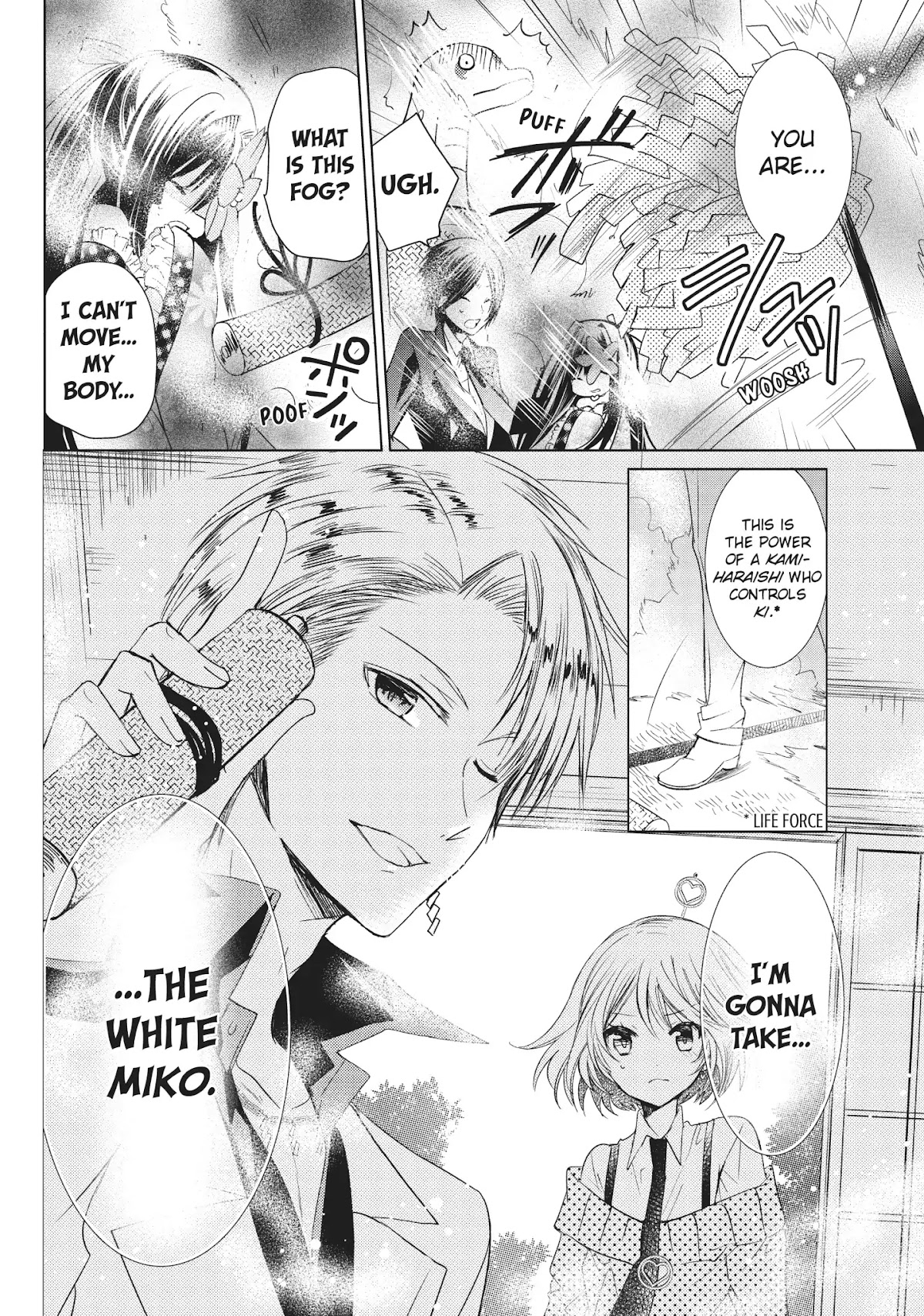 Kamikami Kaeshi Chapter 25 page 32 - Chapter 25: The First Miko