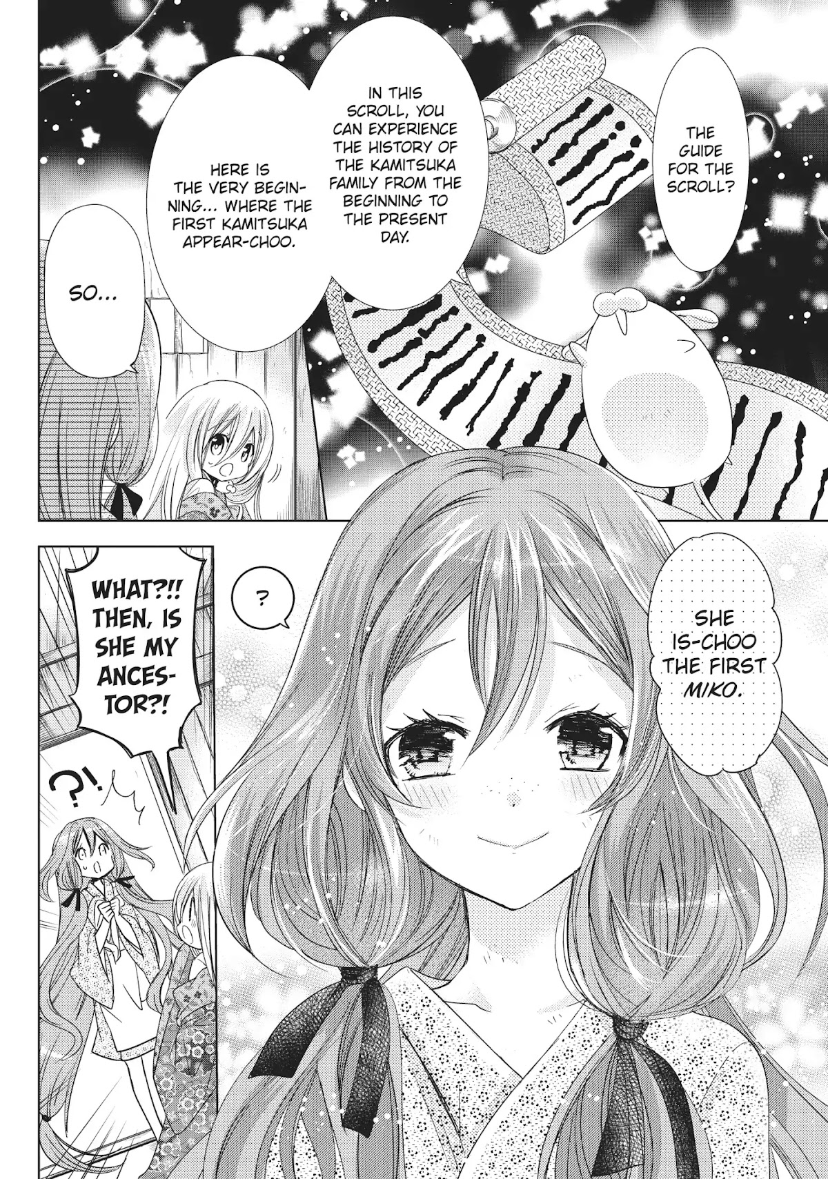 Kamikami Kaeshi Chapter 25 page 8 - Chapter 25: The First Miko