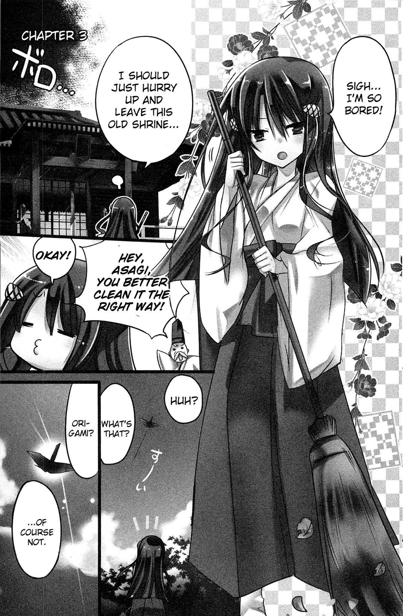 Kamikami Kaeshi Chapter 3 page 1 - Chapter 3: The Shrine of the Fire God